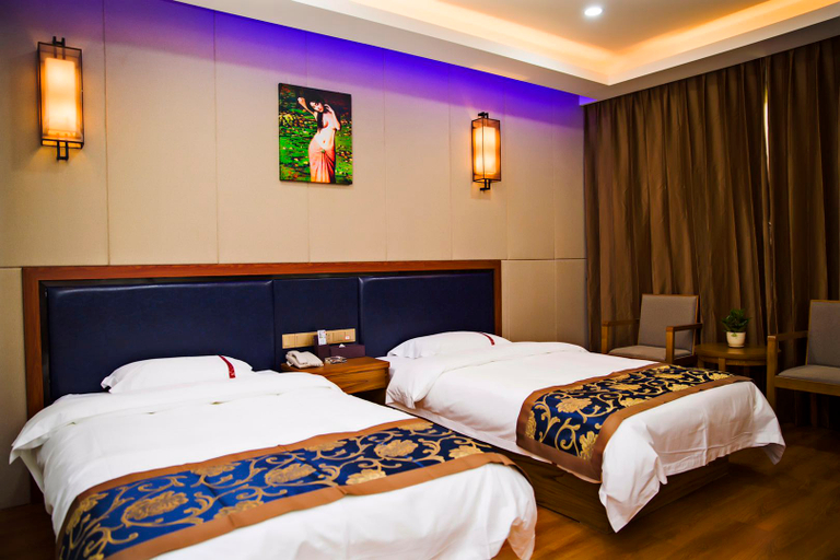 Bedroom 2, Tianman Business Hotel, Quzhou