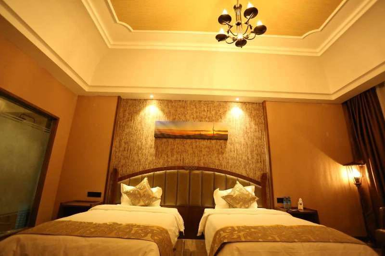 Bedroom, Huoshanhong Hotel, Turfan