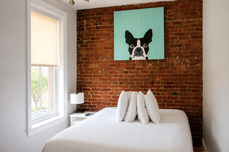 Bedroom, Charming Studio in Boston Brownstone, C.Ave#5, Boston