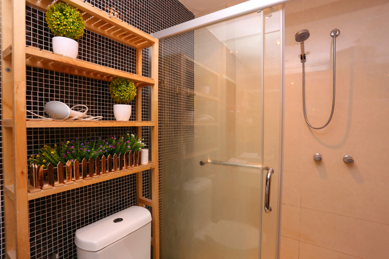Bathroom 2, Yilv Yangguang Apartment Hotel, Chengdu