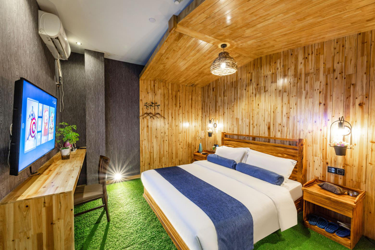 Bedroom, 雲棲居ホテル(崑山玉山広場地下鉄駅)(云栖居酒店(昆山玉山广场地铁站店)), Suzhou