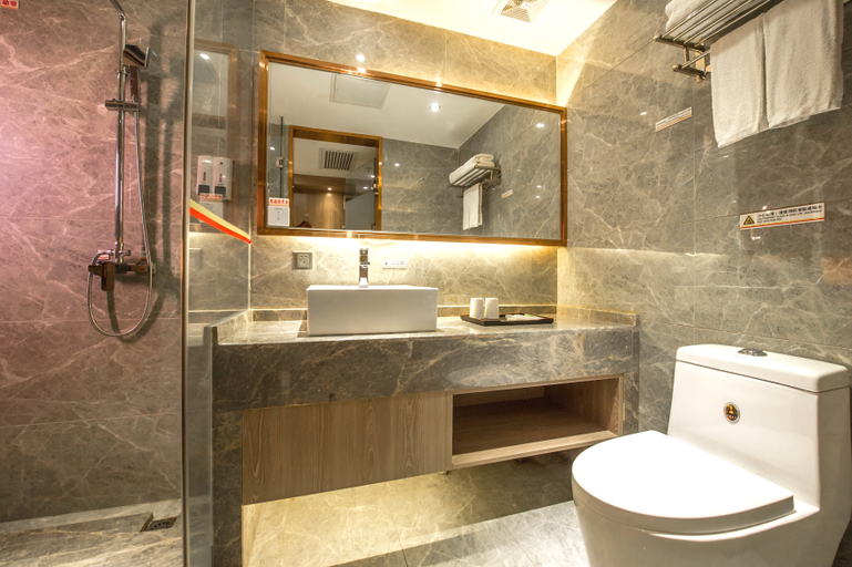 Bathroom, Ruixin International Hotel (Shenzhen Buji East Station), Shenzhen