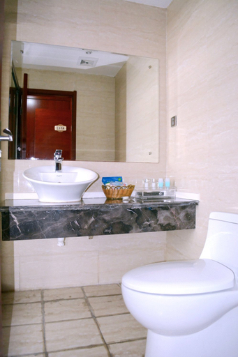 Bathroom 3, GreenTree Alliance Hotel Yancheng Engineering College Dayangwan Scenic Area, Yancheng