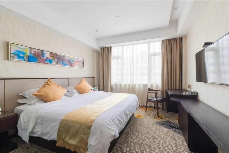 Bedroom, Yueqing Feite Boutique Hotel (Liushi Xiandai Plaza), Wenzhou