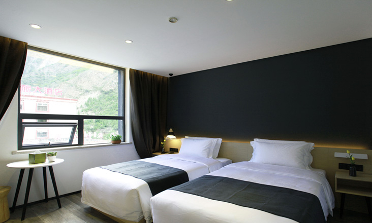 Bedroom, Atour Light Hotel, Jiuzhaigou Scenic Area Tourist Center, Ngawa Tibetan and Qiang