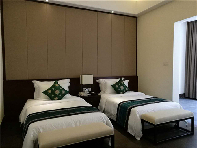 Bedroom, Yushuigu Hot Spring Hotel, Maoming