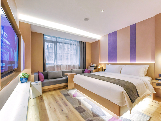 Bedroom, ラベンダーホテル(), Chongqing
