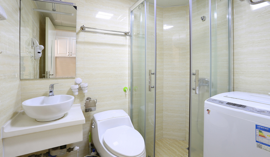 Bathroom 2, Jincheng Apartment Hotel, Changsha