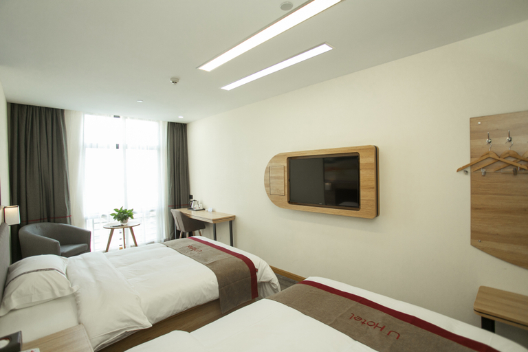 Bedroom, Shangyue Light luxury Hotel, Jiaxing
