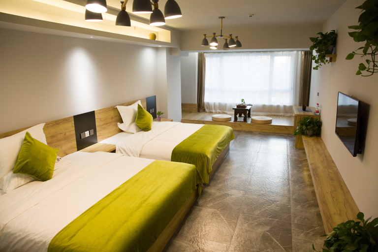 Bedroom 2, Meitu Boutique apartment (Shenyang Century Mansion), Shenyang