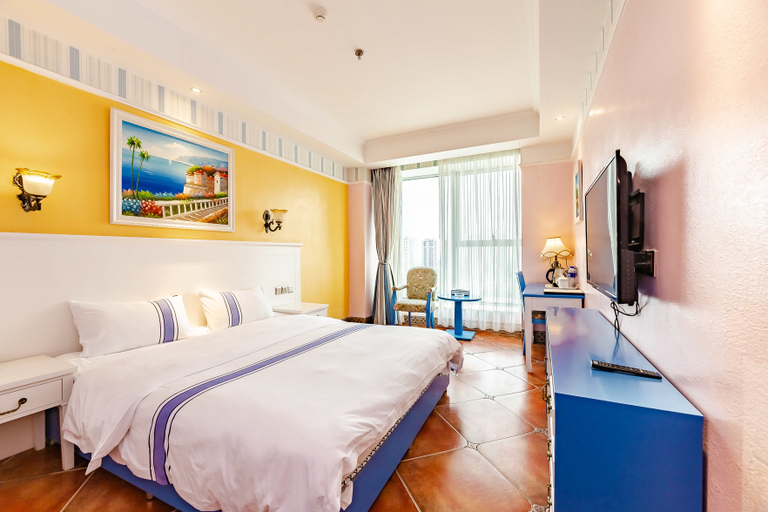 Bedroom 2, Renshou 8:30 Theme Hotel, Meishan