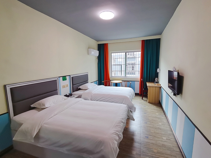 Bedroom 2, Huaihua wanbinghao Tianyuan Theme Hotel, Huaihua