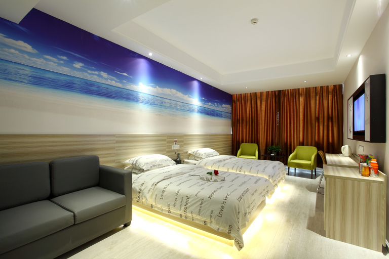 Bedroom 2, Juxin Yuetu Selected Business Hotel, Jingzhou