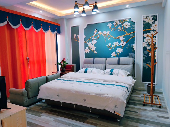 Bedroom, An Yi Apartment (Kunming Xinluo Bay), Kunming