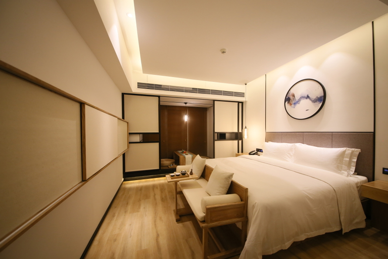 Bedroom 2, Mozhuang chanyi Hotel, Leshan