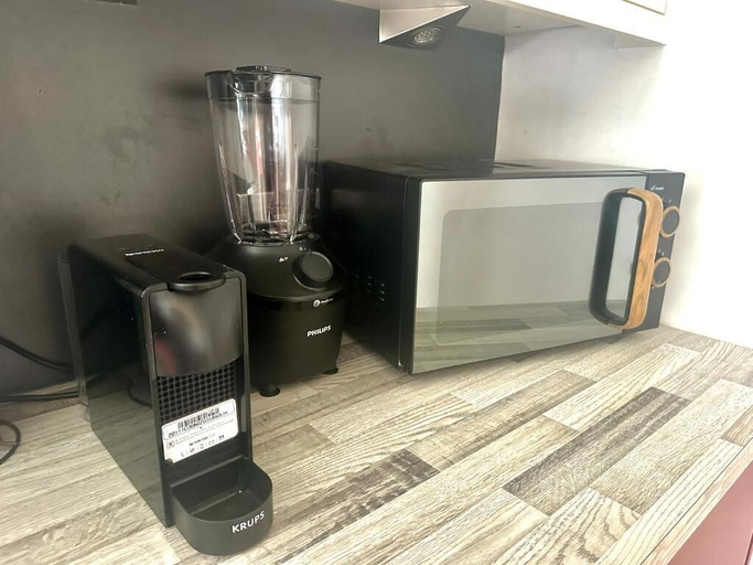 Microwave, Great Modern Sea View Apartment, Lancashire