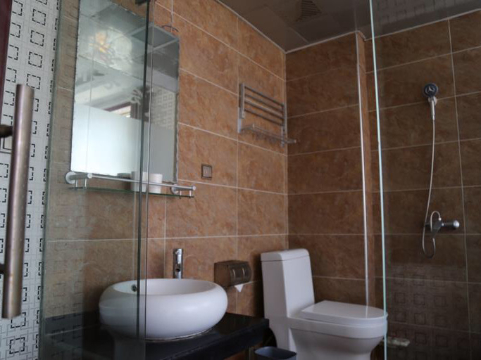 Bathroom, Xinyu Express Hotel Dengfeng, Zhengzhou