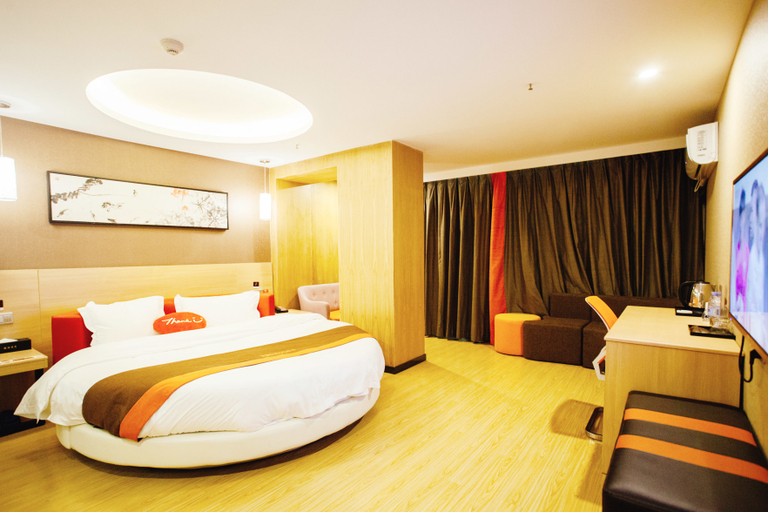 Bedroom 2, Heantang Select Hotel (Shenzhen Beibantian Metro Station), Shenzhen