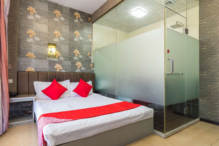 Bedroom 2, Yuhua Pavilion Leisure Hotel, Qiqihar