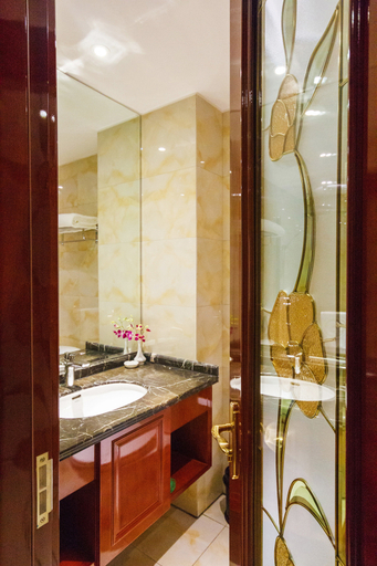 Bathroom 2, Fengqi Hotel (Hangzhou Hubin Jianguo North Road Metro Exit Branch), Hangzhou