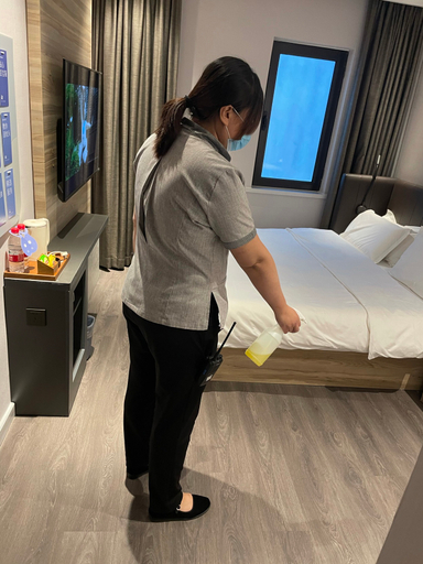 Bedroom 2, Hanting Premium Hotel Dalian Gaoxin Wanda Plaza, Dalian