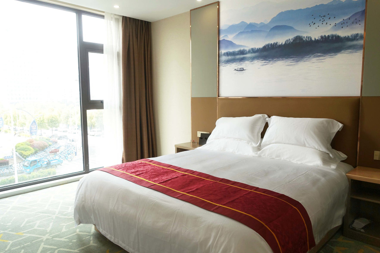 Bedroom, Via Business Hotel (Bengbu High Speed Railway Station), Bengbu