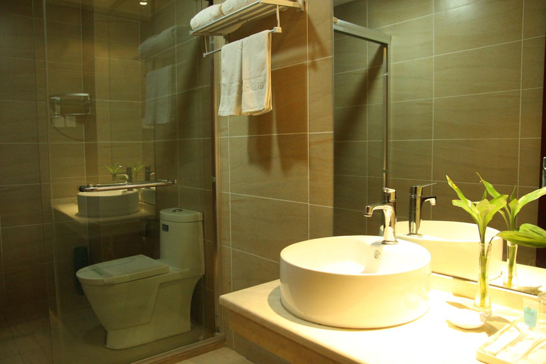 Bathroom 3, Huangchi Business Hotel, Xinxiang