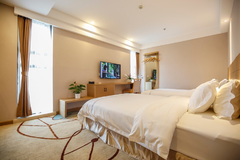 Bedroom 2, Chengdu Yami Hotel, Chengdu