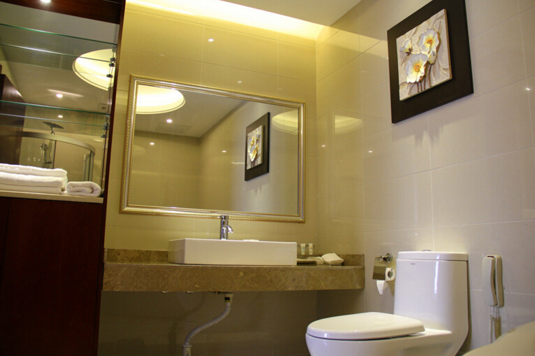Bathroom 2, Vienna Classic Hotel Anhui Anqing Yixiu Government University Town, Anqing