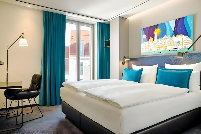 Bedroom 2, Motel One Dublin, Dublin