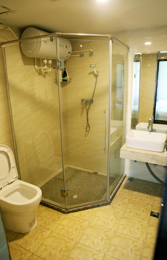 Bathroom, Rusenbao Select Hotel(Xiamen Haicang District Government Branch)), Xiamen