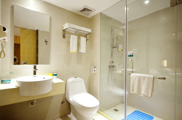 Bathroom, City Comfort Inn Xiaogan Chengzhan Road, Xiaogan