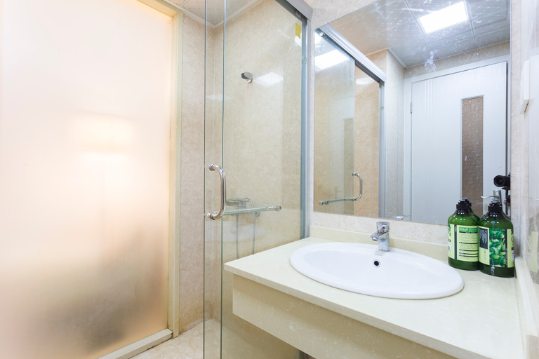 Bathroom, Tuju Apartment Hotel (Shanghai Pujiang Hi-Tech Park), Shanghai