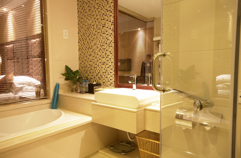 Bathroom, New Juntai Hotel, Taizhou