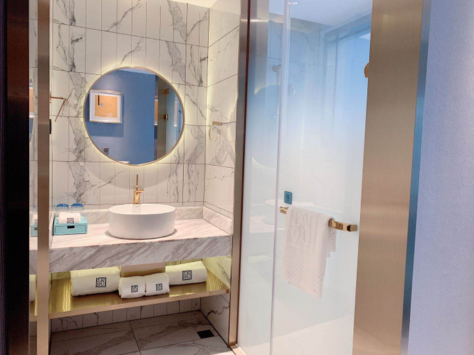Bathroom 2, LANOU Hotel (Shaoyang County Shangbang Jiayuan), Shaoyang