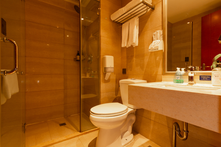 Bathroom 2, Bestway Hotel (Mutasi Subway Station Wanda ONE), Xi'an