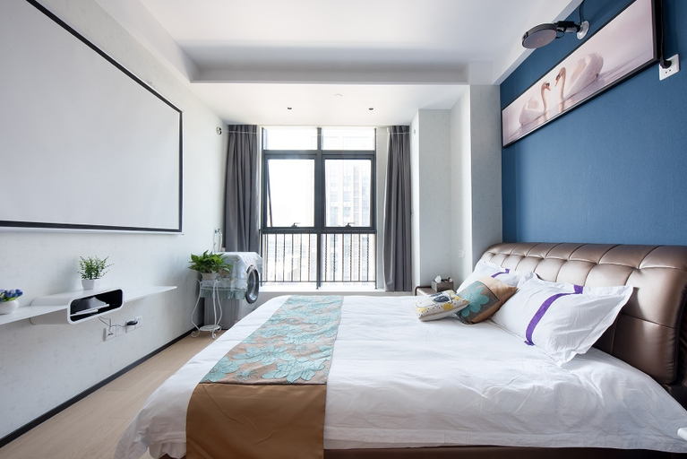 Bedroom 2, Nanjing Yuhua Boutique Hotel Apartment, Nanjing