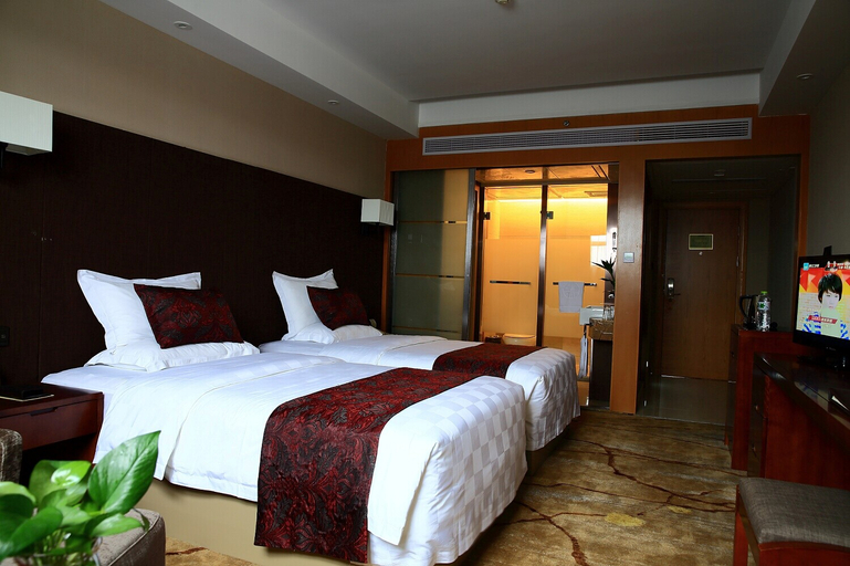 Bedroom, Xinzhou Haiwan Hotel, Shaoxing