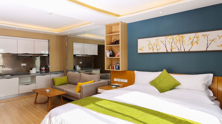 Bedroom 2, Yinchuan Lemon Smart Hotel (Dayuecheng Branch), Yinchuan