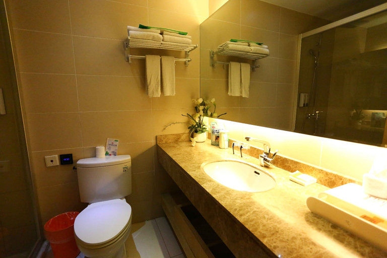 Bathroom 3, KLB River View Chadao Hotel, Mianyang