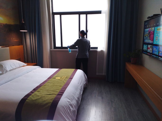 Bedroom 2, 鳳翔喜來悅ホテル(凤翔喜来悦酒店), Baoji