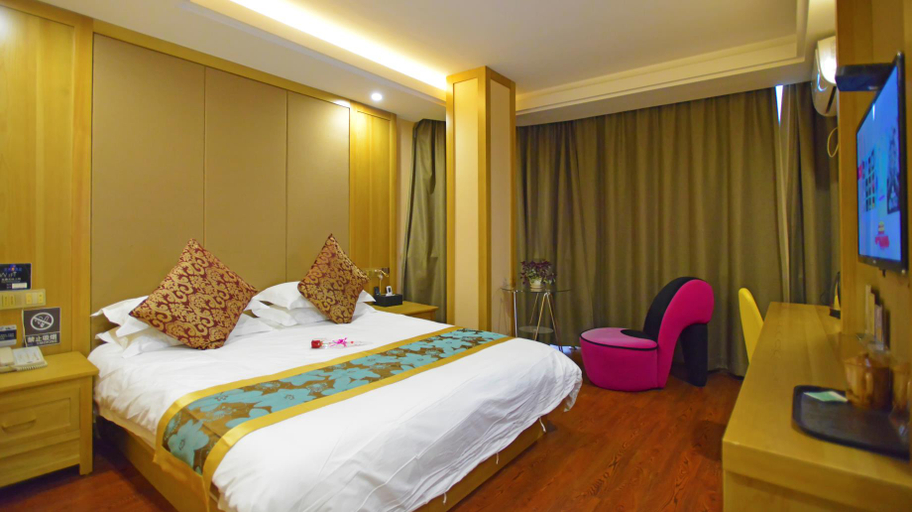 Bedroom 2, Tuke China Light Hotel (Dajiangnan Branch), Wenzhou