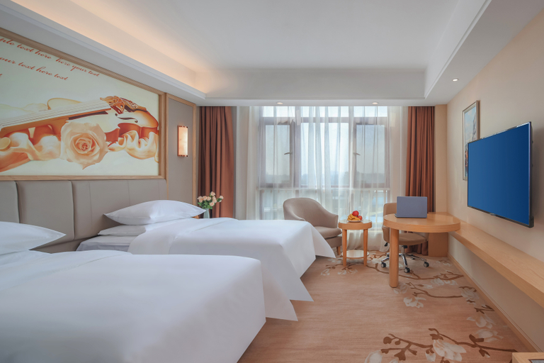 Bedroom 2, Vienna Hotel Hebei Cangzhou Suning Shenhua Road, Cangzhou