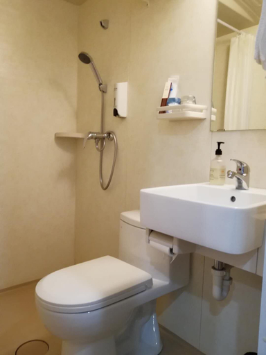 Bathroom 4, Lantingju Light Luxury Bieyuan (Taierzhuanggucheng Scenic Spot Branch), Zaozhuang