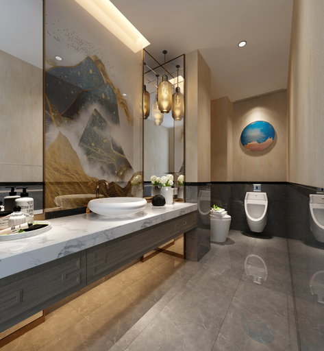 Bathroom, Chunyang Hotel, Hainan