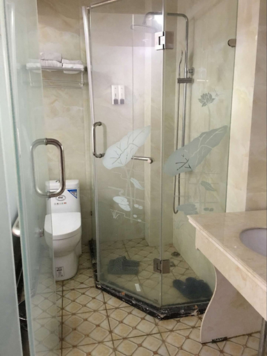 Bathroom, Juya Business Hotel, Shanghai