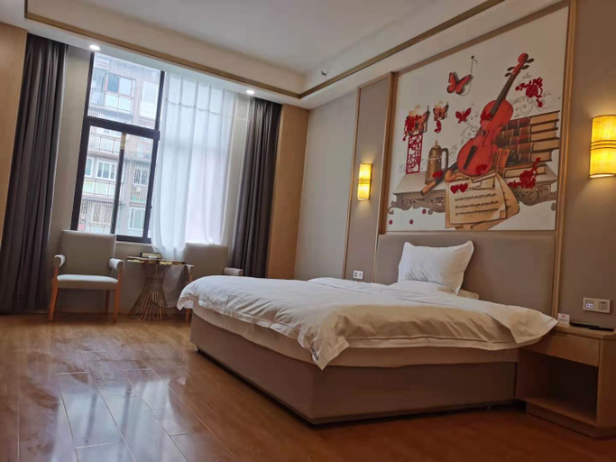 Bedroom, Luzhou Tianfu Garden Hotel, Luzhou