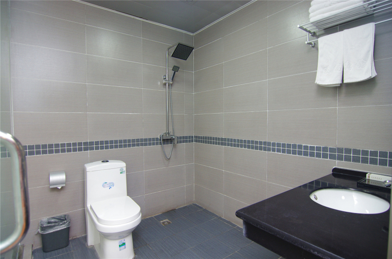 Bathroom, Oushang Business Hotel, Luohe