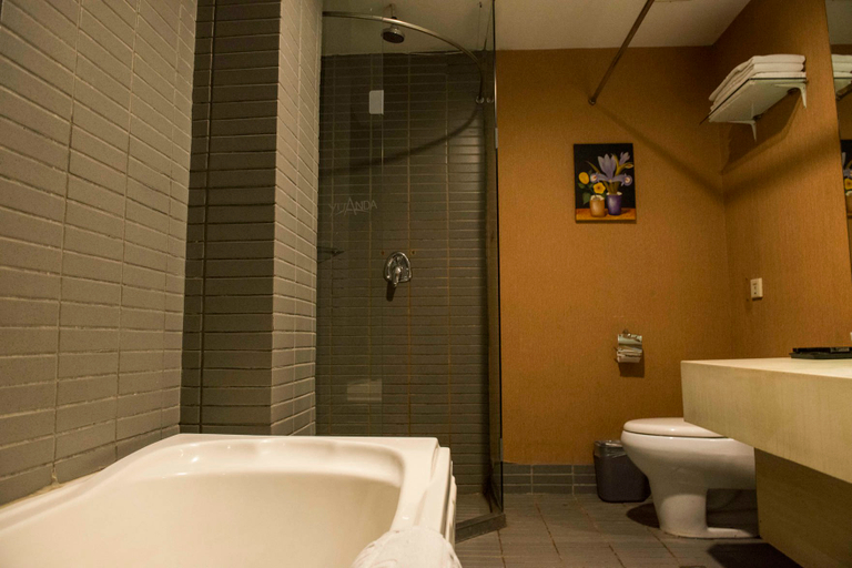 Bathroom 2, Yuanda Business Hotel, Harbin