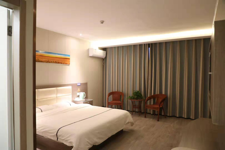 Bedroom 2, Yi Jia 365 Chain Hotel (Feixiang Jingtang Street), Handan